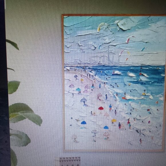 Well-done luxury canvas oil painting, brand new